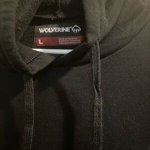 Wolverine Men's Charcoal Hoodie